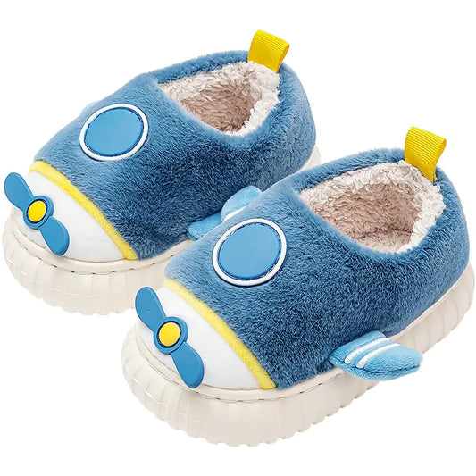 Cartoon Warm Cotton Slippers for Kids- 888