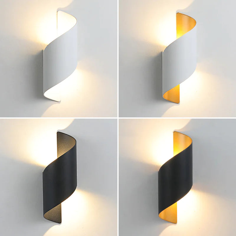 Waterproof Solar-Powered LED Wall Light - 888