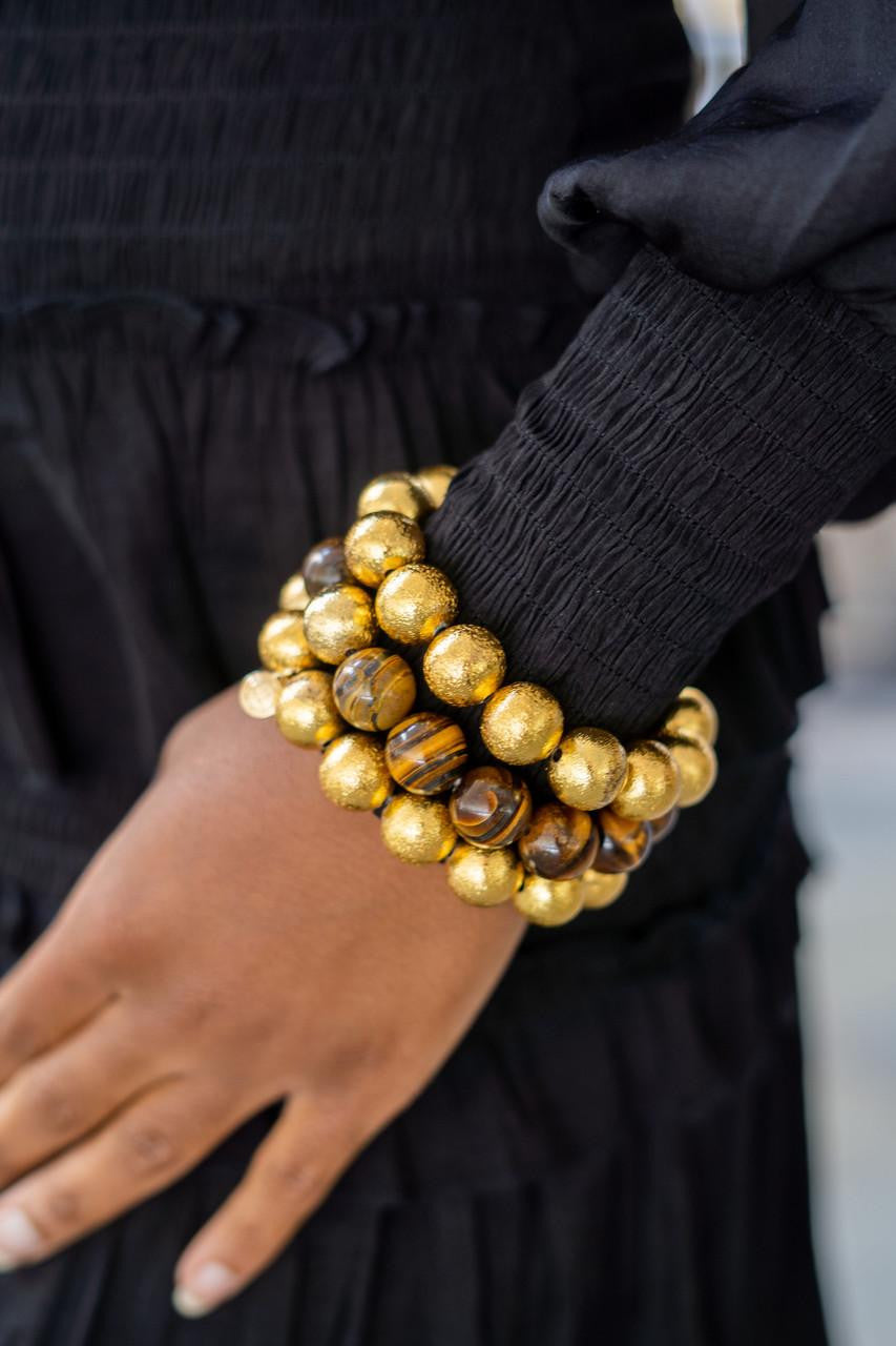 Georgia Beaded Bracelet - Patterned