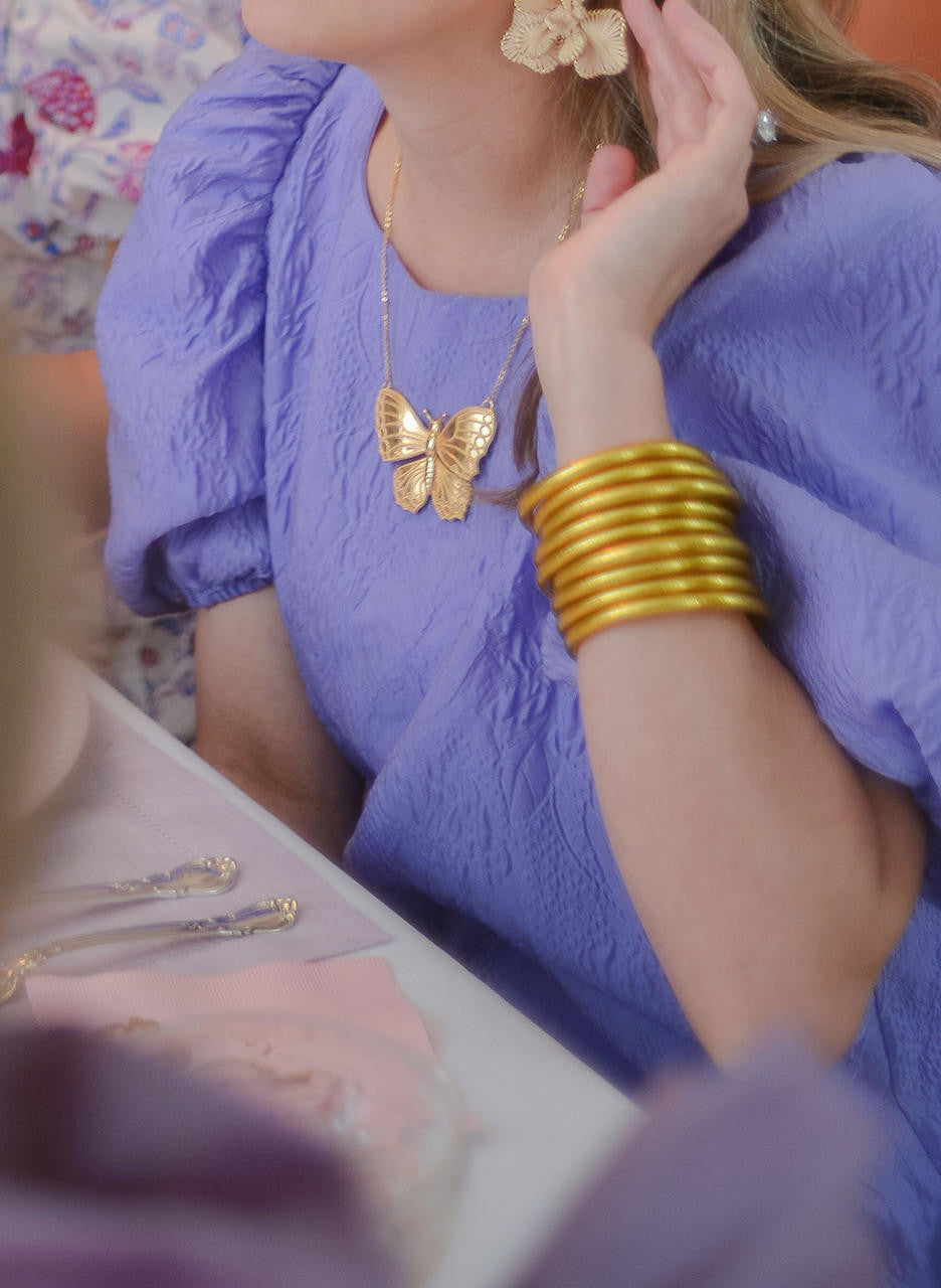 Haines Butterfly Necklace - Avoly Collection