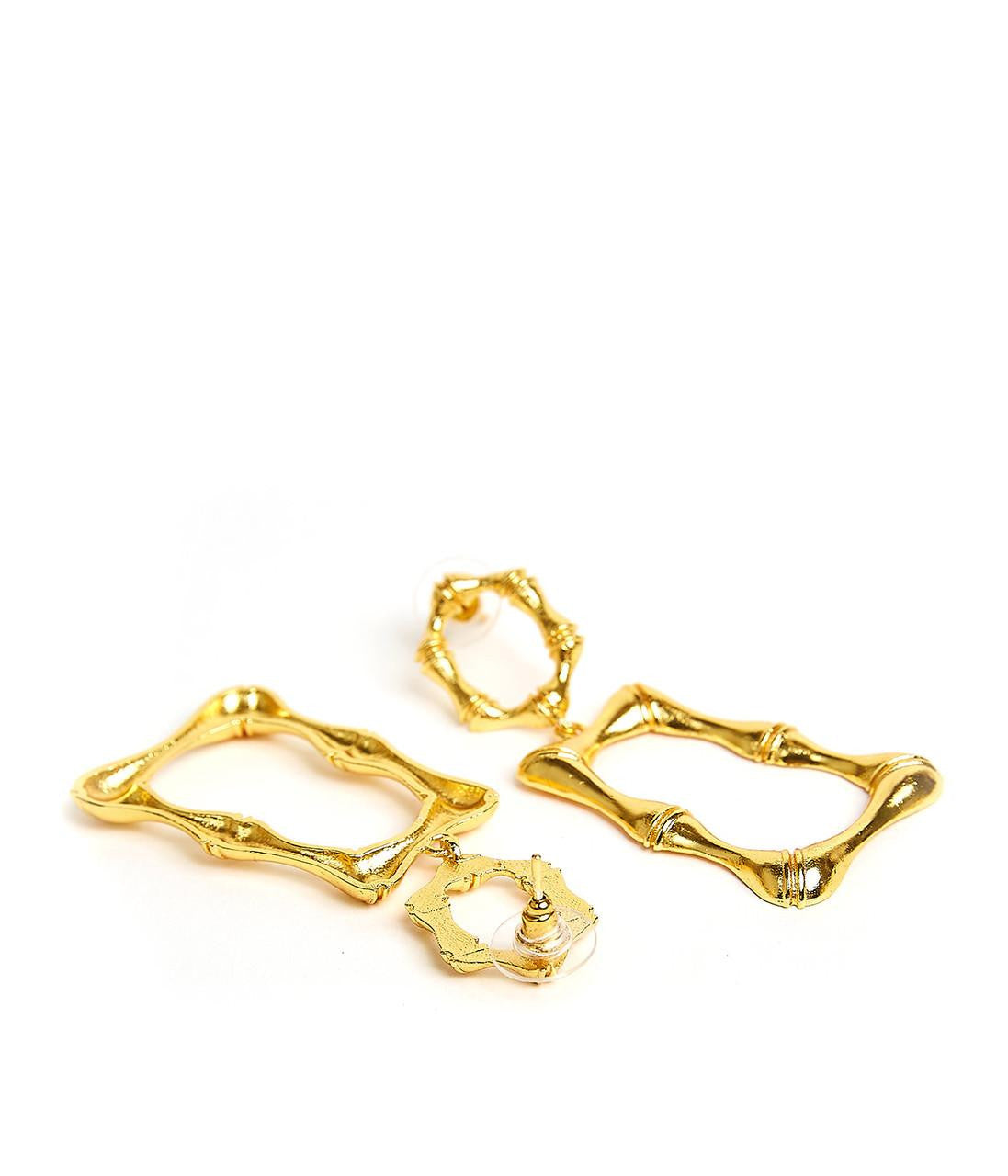 Jordan - Statement Bamboo - Earrings