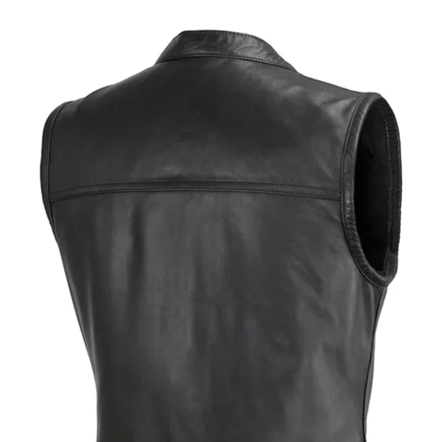 Ludlow Women's Motorcycle Leather Vest