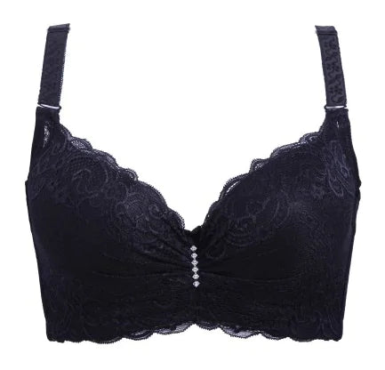 Plus Size Lace Underwire Bra for Women, Comfort Fit - Lingerie