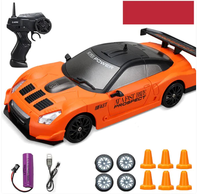 Huangbo 4WD Remote Control Car RC Drift Car Electric Charging Toy - 888