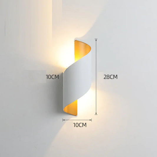 Waterproof Solar-Powered LED Wall Light - 888