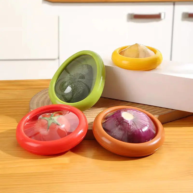 Transparent Film Fresh-Keeping Box Set for Kitchen