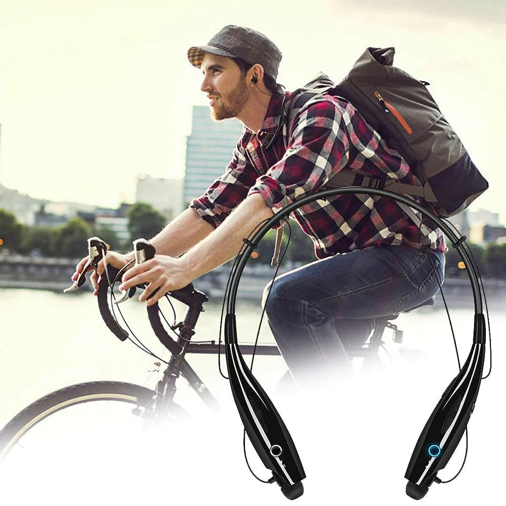 Stereo Wireless Neckband Earphones