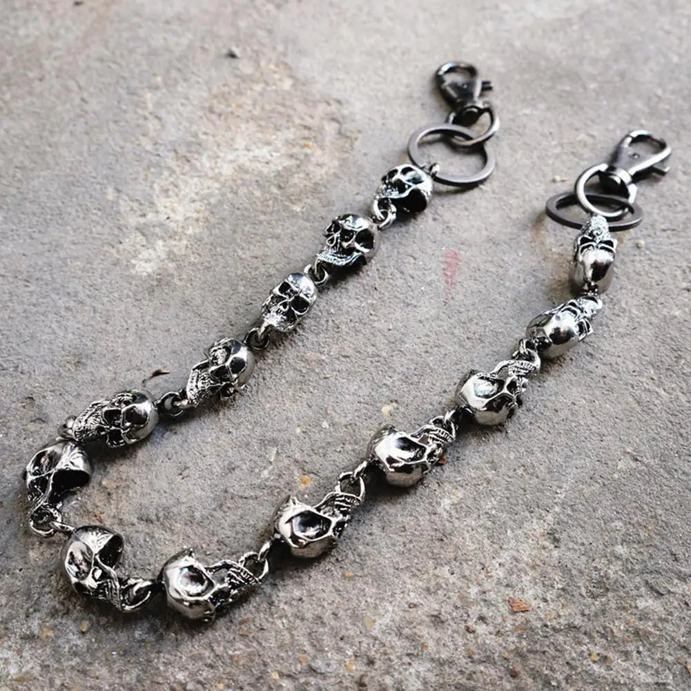 Metal Skull Pants Chain - 888