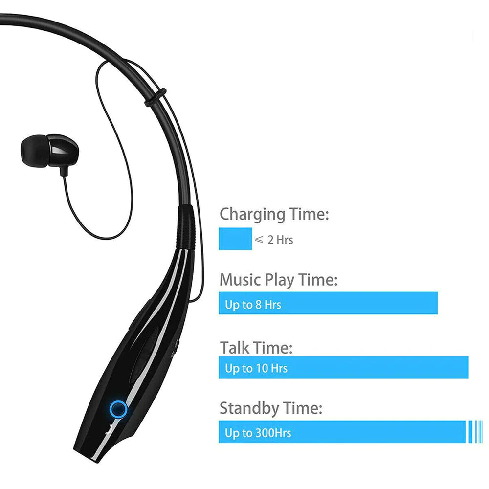 Stereo Wireless Neckband Earphones