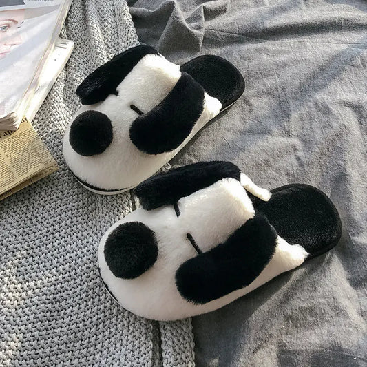 Cute Cartoon Cotton Slippers for Couples - Winter Style- 888