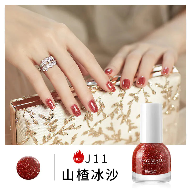 Durable Peel-Off Nail Polish for Summer Manicure