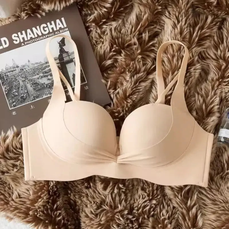 Seamless Women's Comfort Bra Set for Small Busts - Lingerie