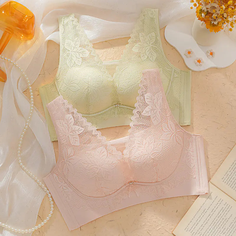 Lace Wireless Bra for Small Bust Adjustment - Lingerie