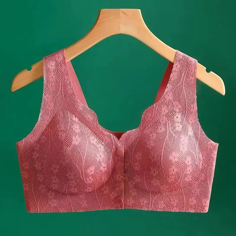 Seamless Front Closure Bra for Older Women (Plus Size) - Lingerie