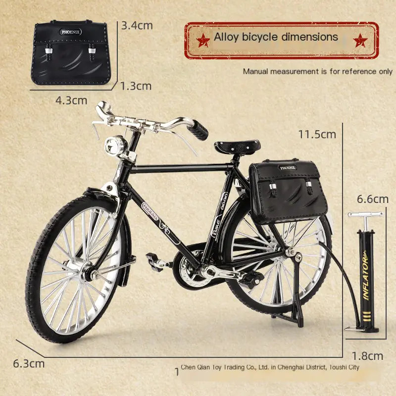 1:8 Scale Alloy Bicycle Model Collector's Item - 888