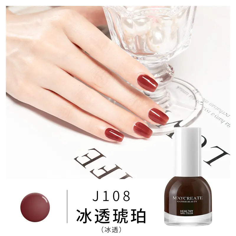 Durable Peel-Off Nail Polish for Summer Manicure