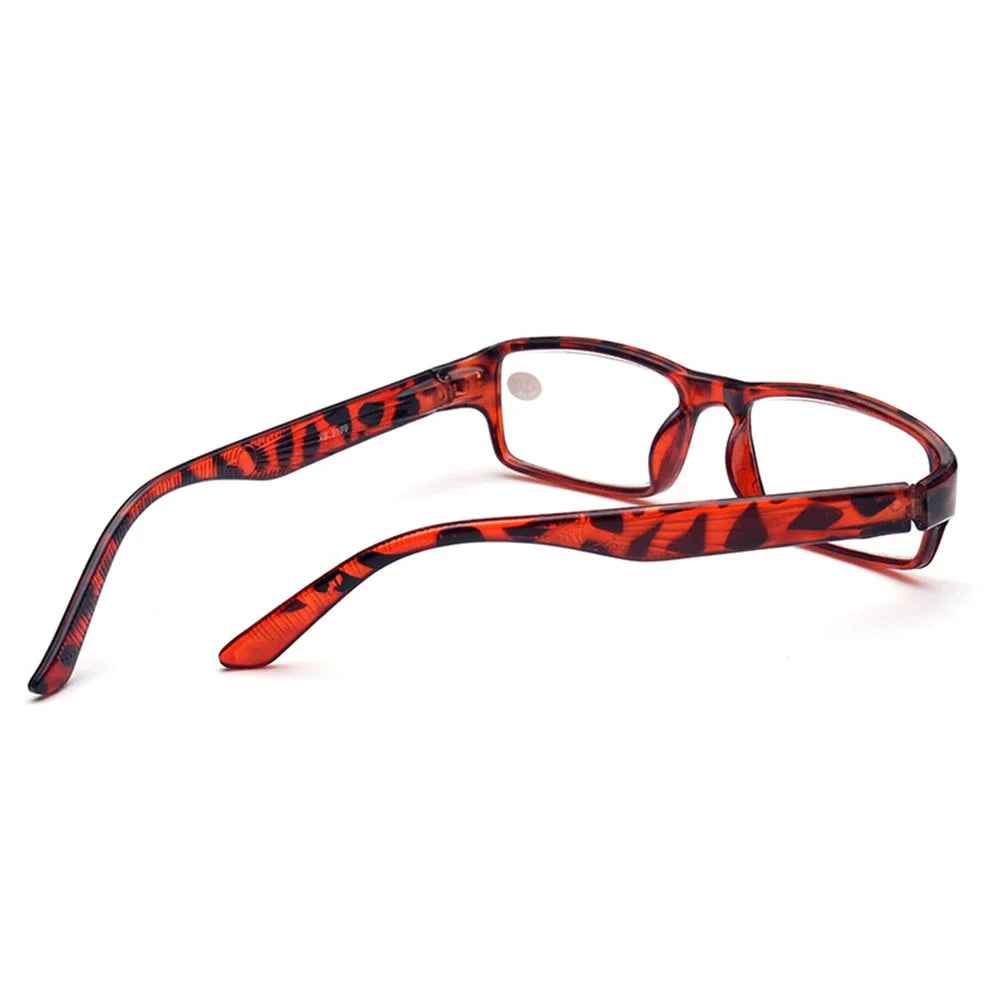 Reading Glasses Mens Womens Readers 6 PACK Square Frame Unisex Style Specs NEW!