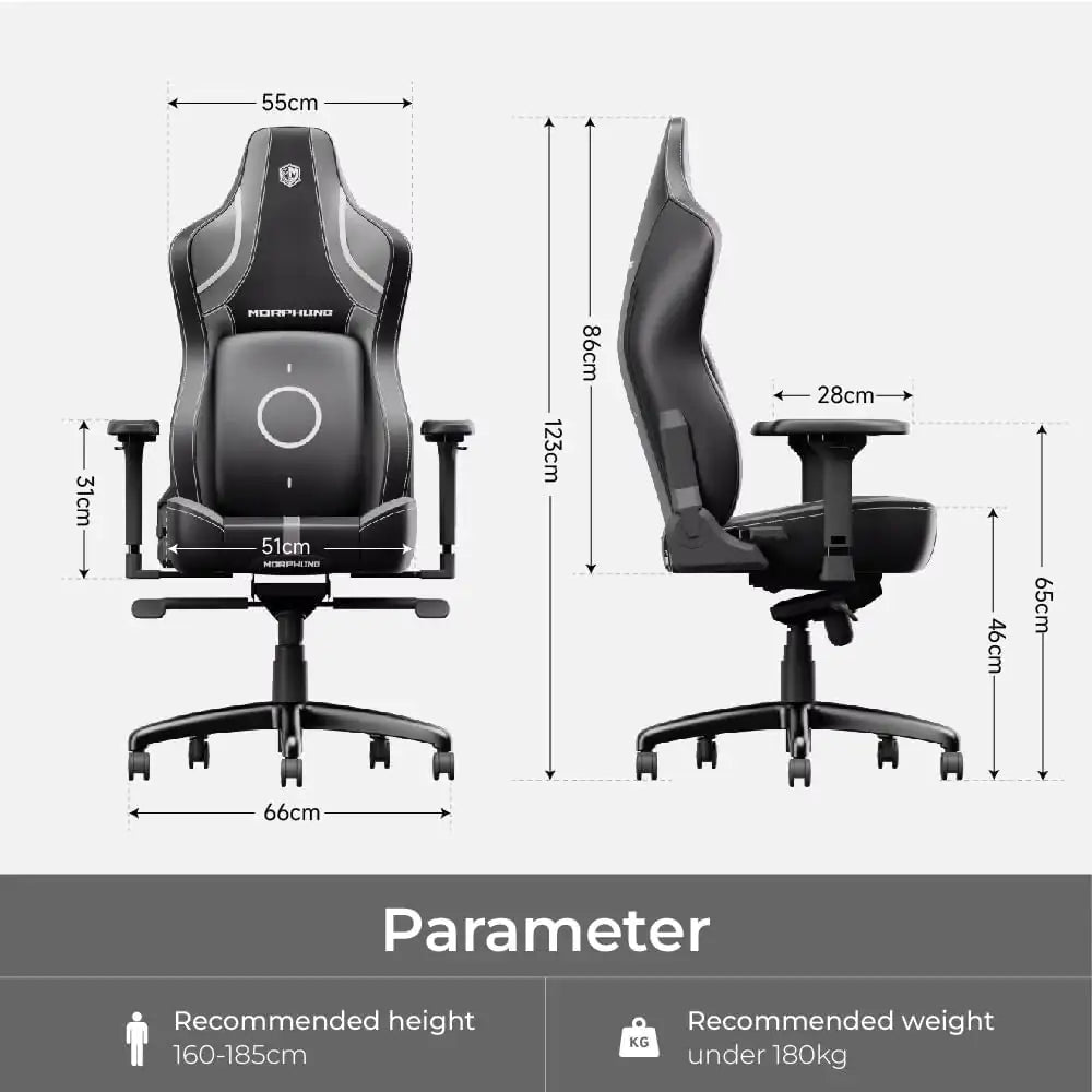 Pink Leather Gaming Chair support ensures optimal comfort and spine health pain-free back