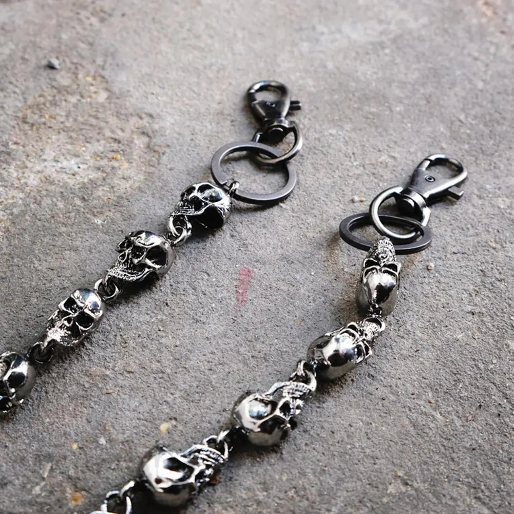 Metal Skull Pants Chain - 888