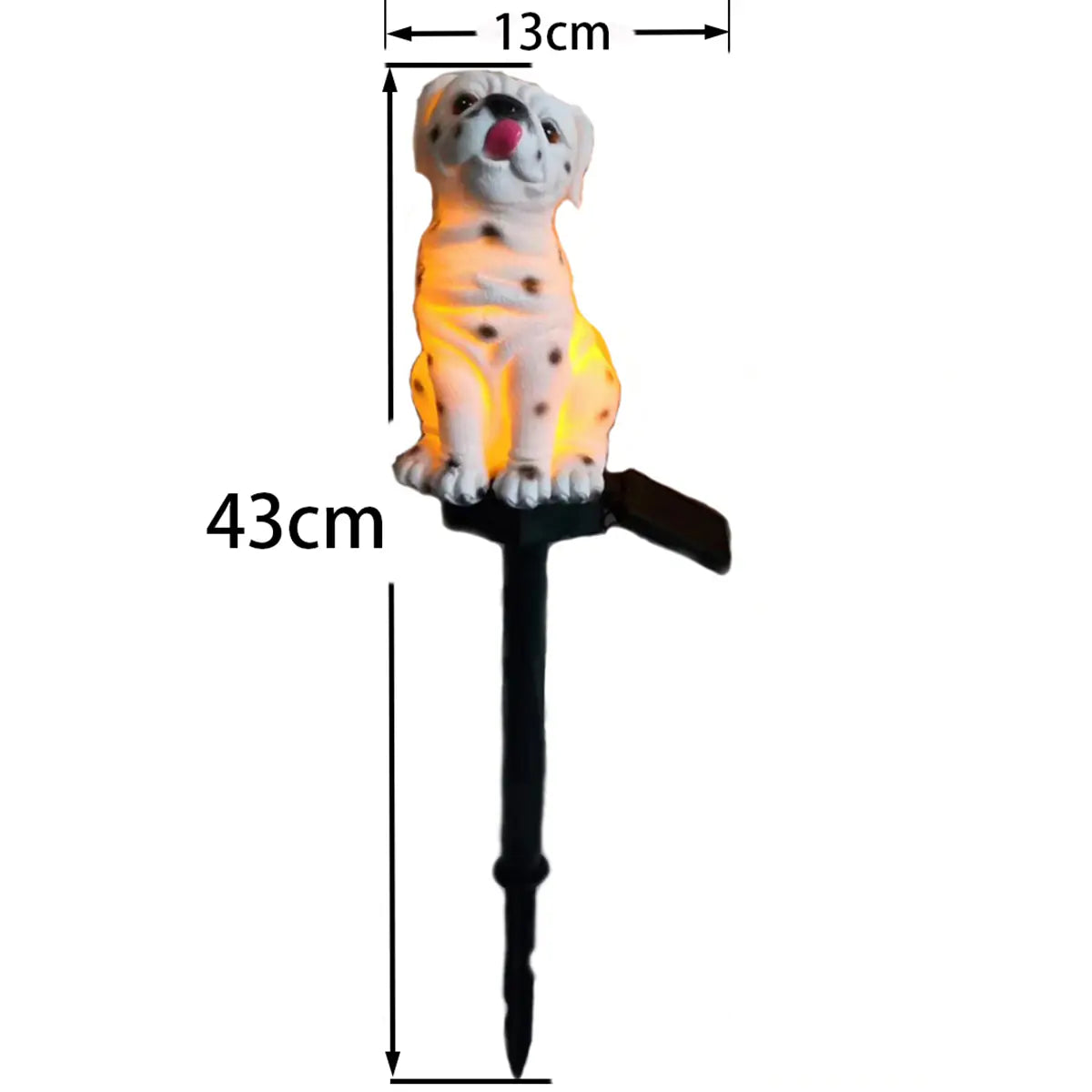 Solar LED Dog Garden Light - Outdoor Decor Sculpture - 888