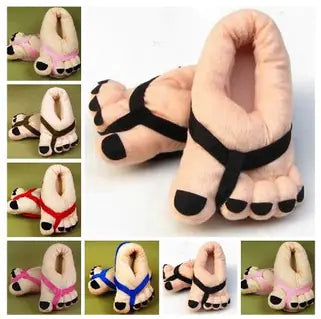 Cute Winter Cotton Slippers for Couples with Cartoon Design- 888