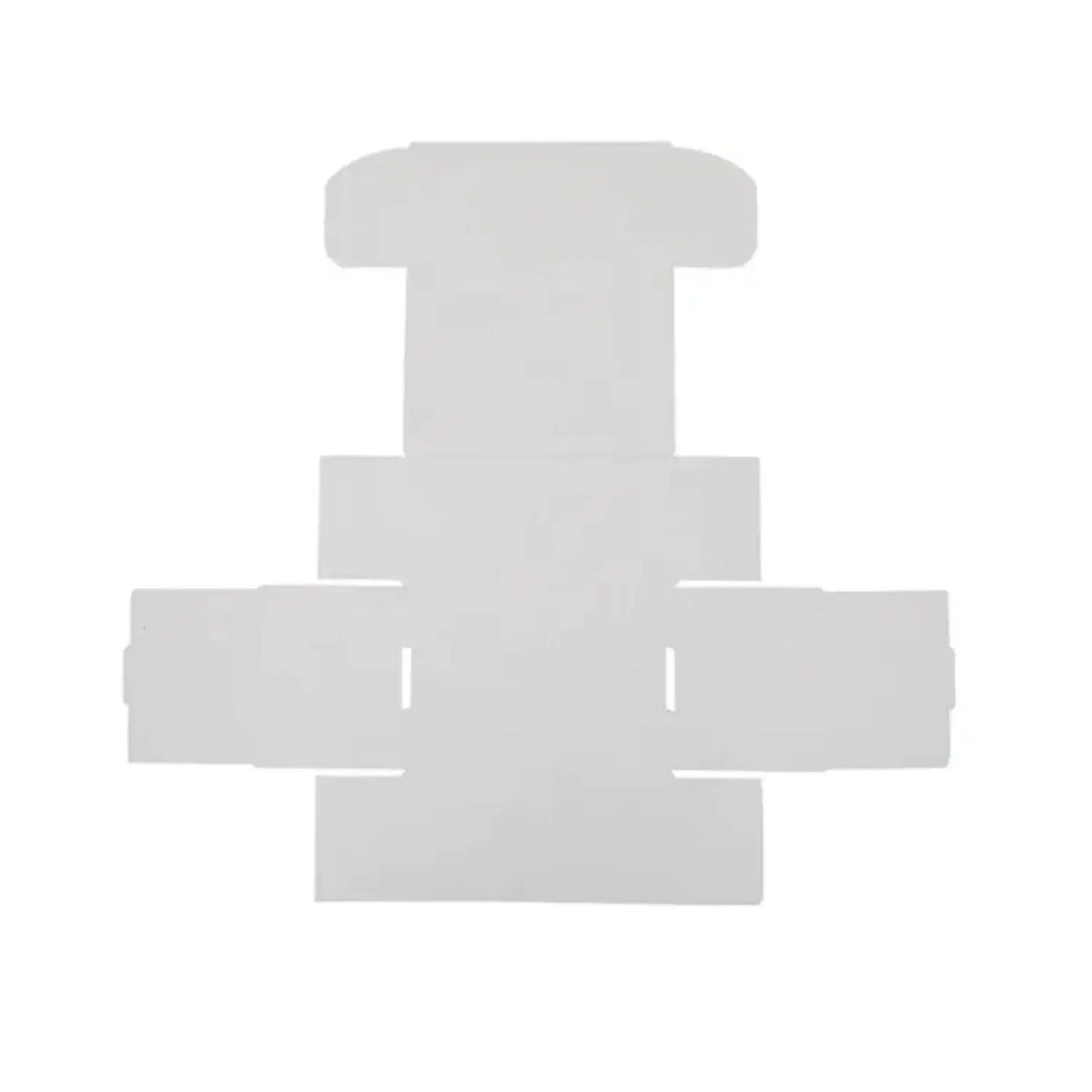 50 Corrugated Paper Boxes White Outside And Yellow Inside