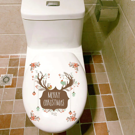 Eco-Friendly Wall Stickers for Christmas Window Decor