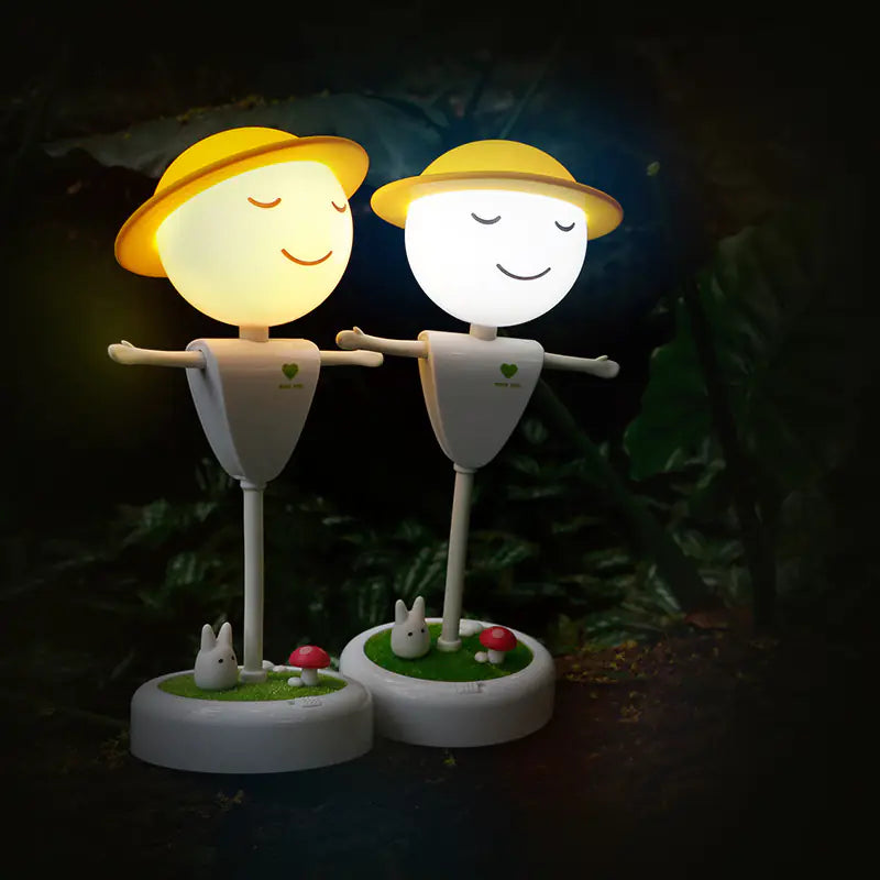 LED USB Charging Scarecrow Night Light for Home