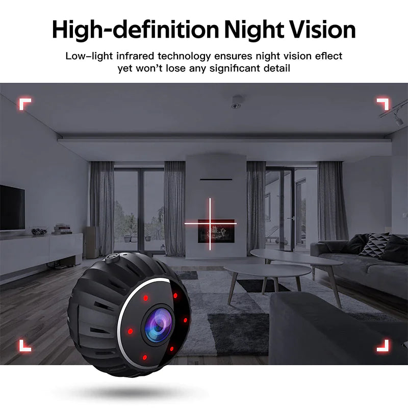 Mini Camera Wireless Cam WiFi Home Security HD 1080P DVR