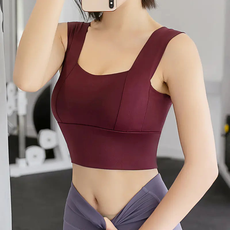 Women's Shockproof Sports Yoga Vest Bra - Lingerie