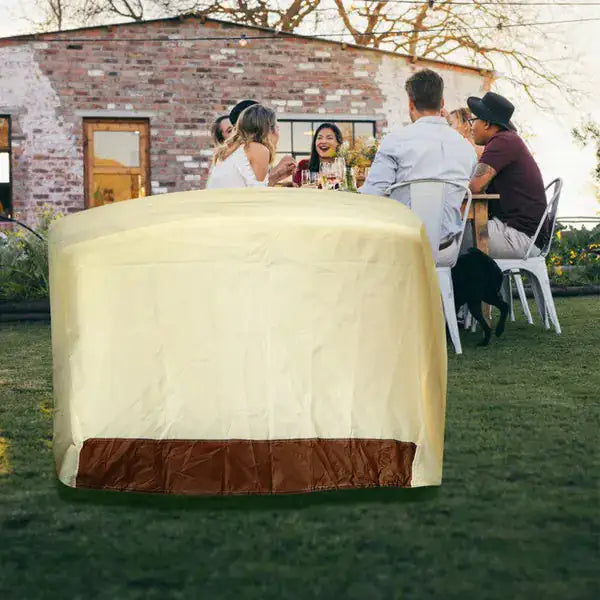 210D Waterproof Outdoor BBQ Grill Cover Windproof Dustproof Patio Gas Grill Oven Protector Oxford Cloth Garden GPCT1580