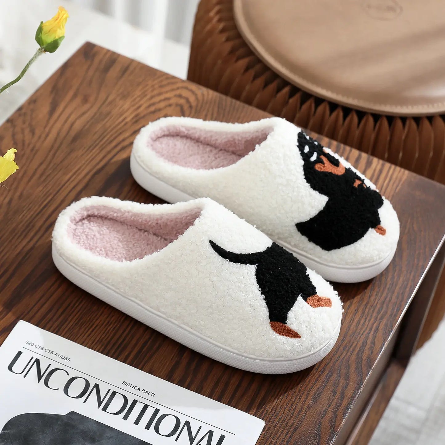 Winter Indoor Cotton Slippers for Men and Women- 888