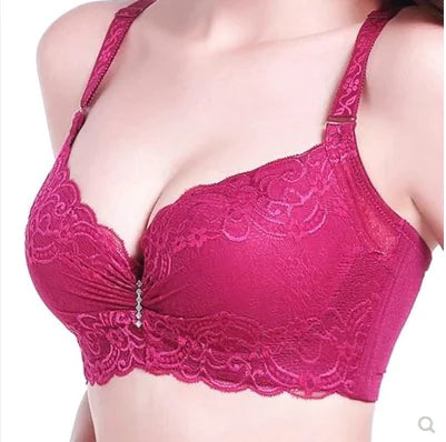 Plus Size Lace Underwire Bra for Women, Comfort Fit - Lingerie