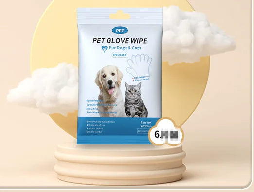 Pet Cleaning Gloves & Wipes - 888