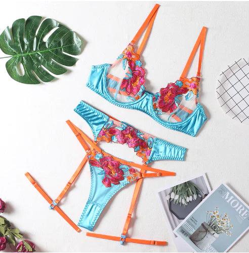 Luxury Lingerie Set - Romantic and Playful (One Set)