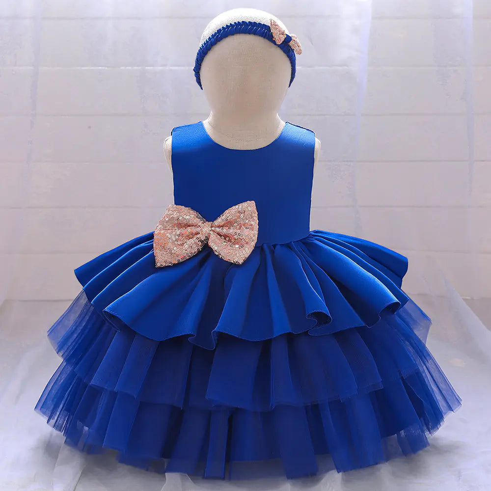 Cute Girl Lace Bow Tutu Skirt for Baby Princess Dress  - 888