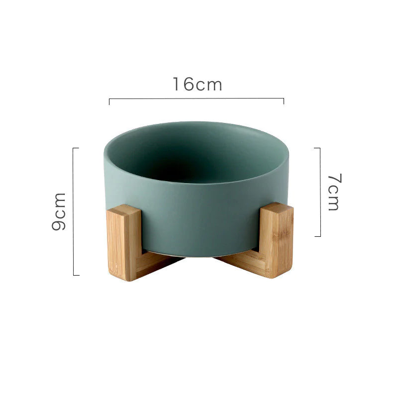 Non-Slip Ceramic Pet Drinking Bowl - 888