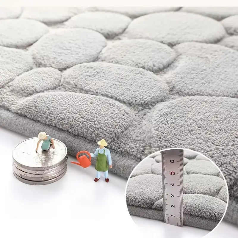 3-Piece Non-Slip Bathroom Rug Set - 888