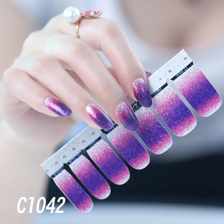 Nail Stickers, Peelable Nail Polish Gel