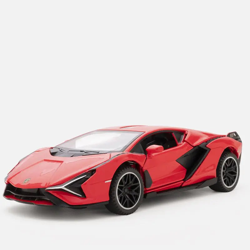 Alloy Car Model with Light and Sound Features