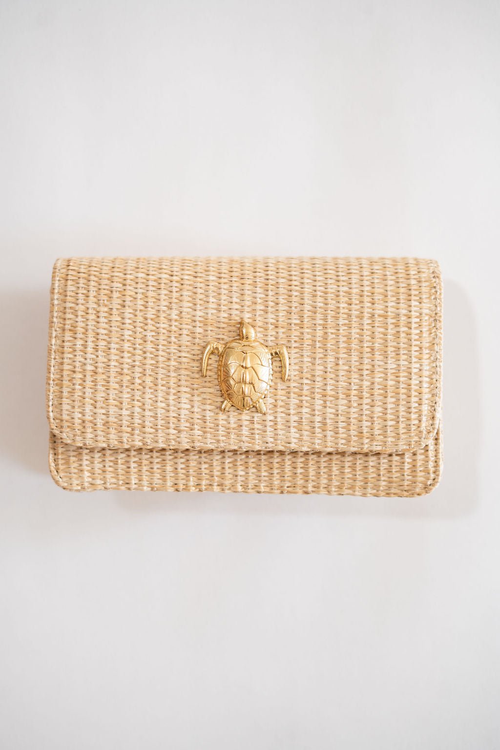 Ruby Straw Clutch