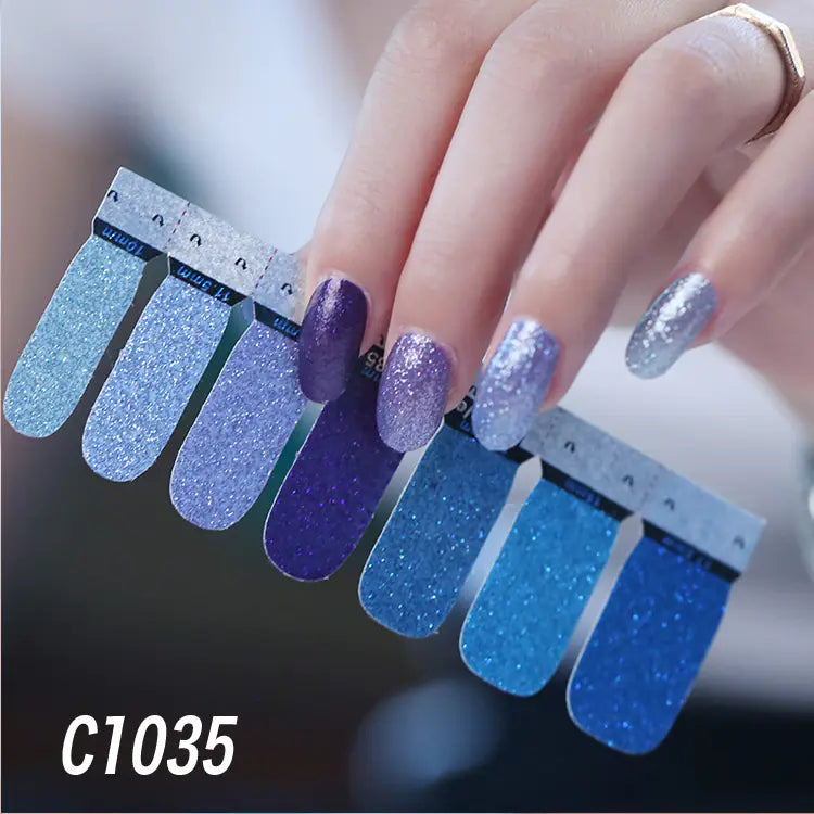 Nail Stickers, Peelable Nail Polish Gel