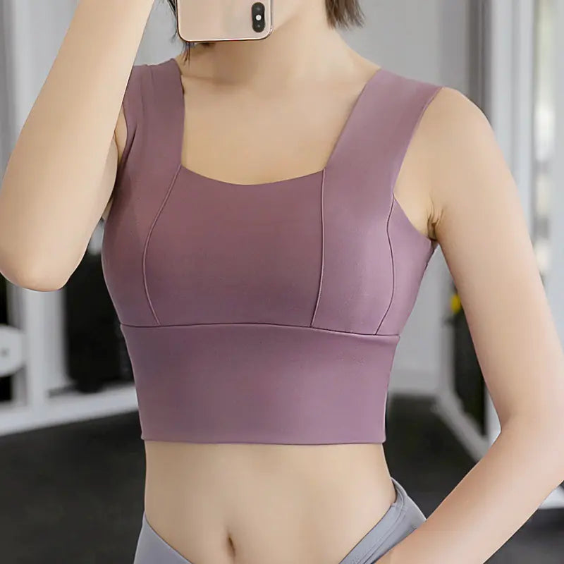 Women's Shockproof Sports Yoga Vest Bra - Lingerie