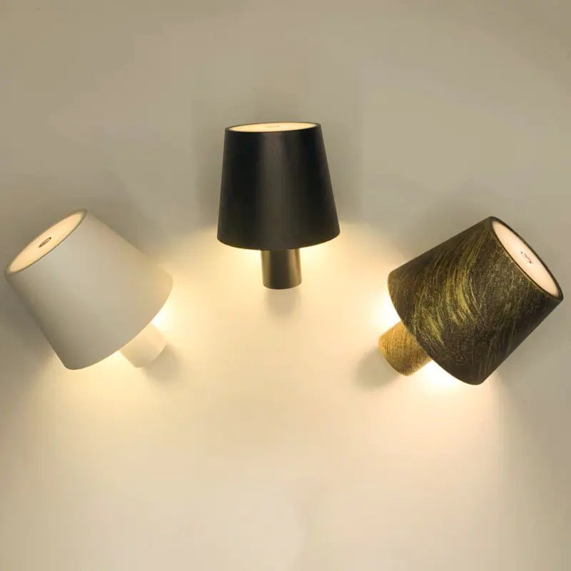 Creative Portable Wine Bottle Table Lamp for Bars