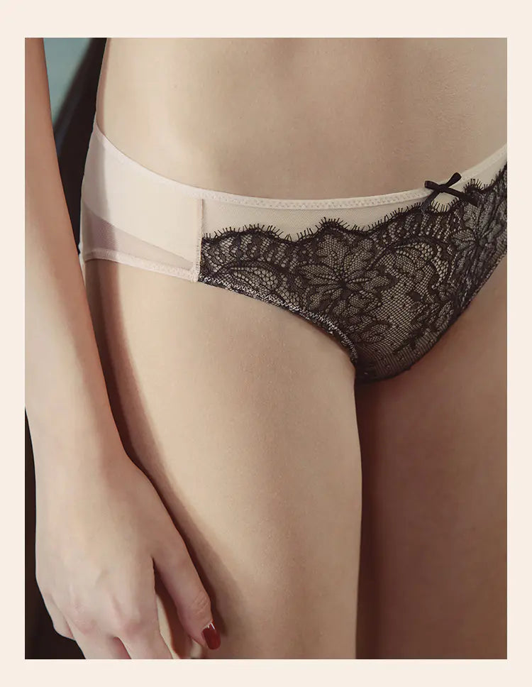 Bothyoung Lace Bralette Set for Small Busts - Lingerie