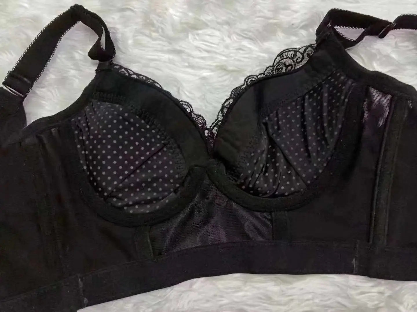 Floral Memory Steel Ring Push-Up Bra (Lingerie)