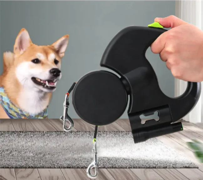 Auto Double Dog Leash - 888