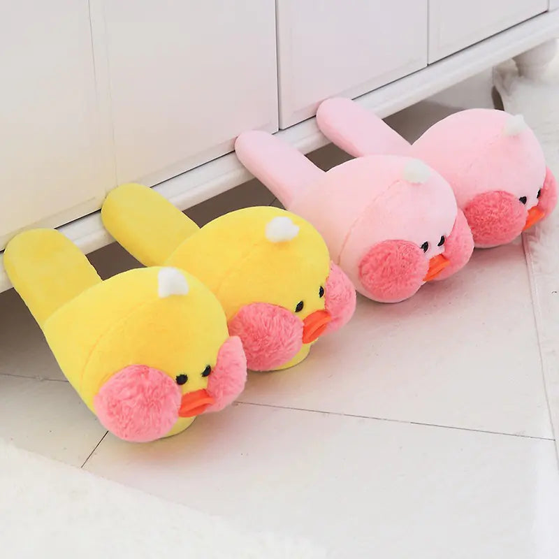 Warm Plush Cotton Indoor Slippers for Autumn & Winter- 888