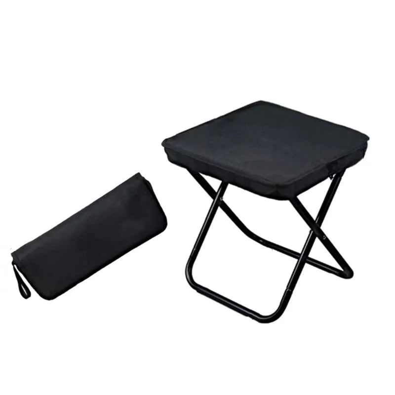Portable Outdoor Folding Pocket Stool | Portable Outdoor Folding Pocket Chair | Camping chair | Hiking Chair– Compact & Lightweight Seat