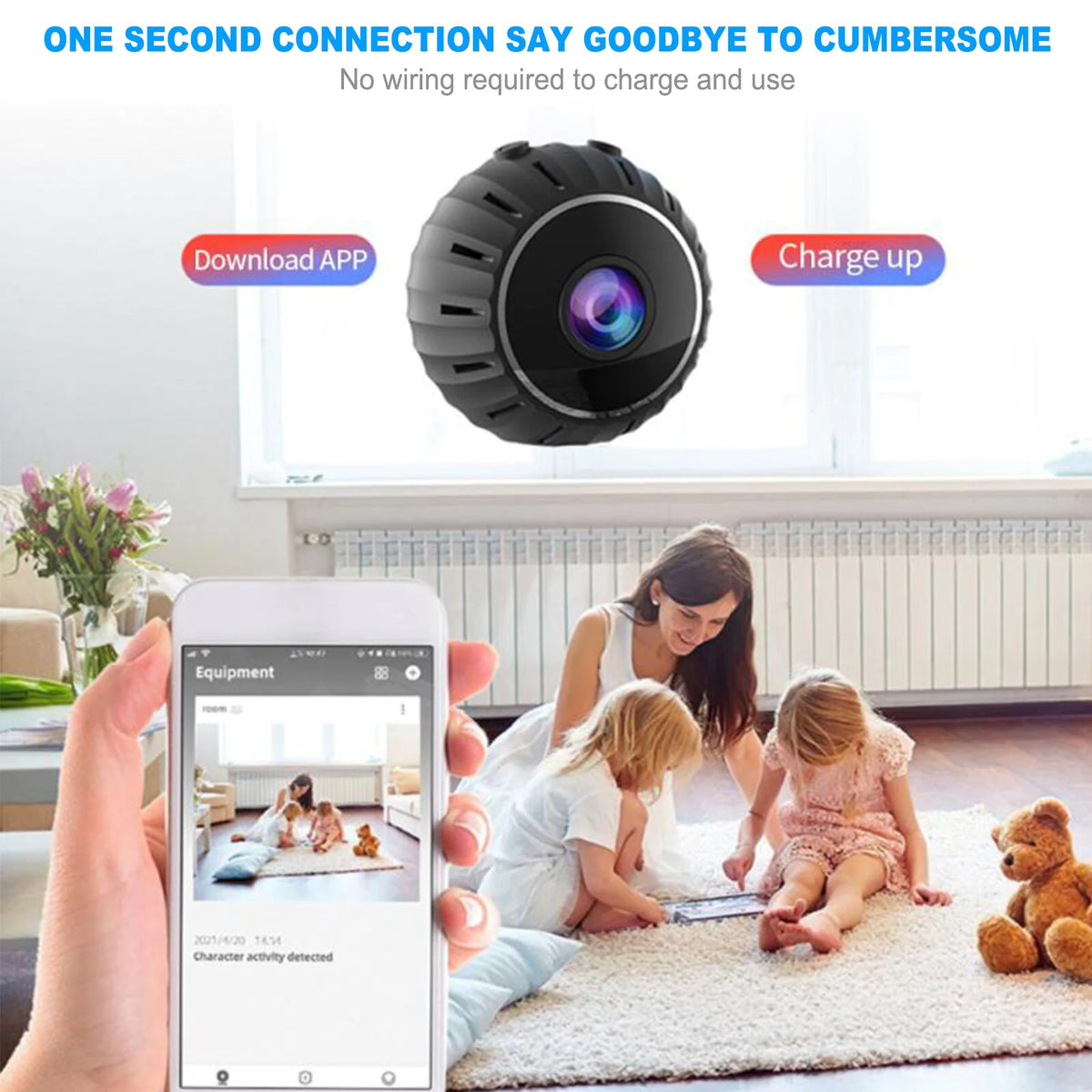 Mini Camera Wireless Cam WiFi Home Security HD 1080P DVR